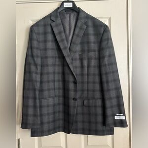 Michael Strahan Plaid Men's Blazer